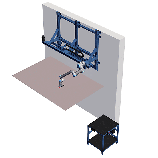 Ur10e Range Extender Side Mounted